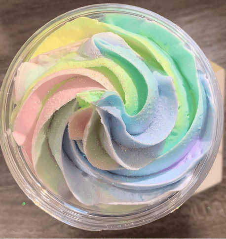 LittleEarth's Unicorn Whipped Soap replaces regular body wash & shower gels with this rich, buttery soft, gentle cream soap which cleans and nourishes your skin making your bathing, a spa experience every time.